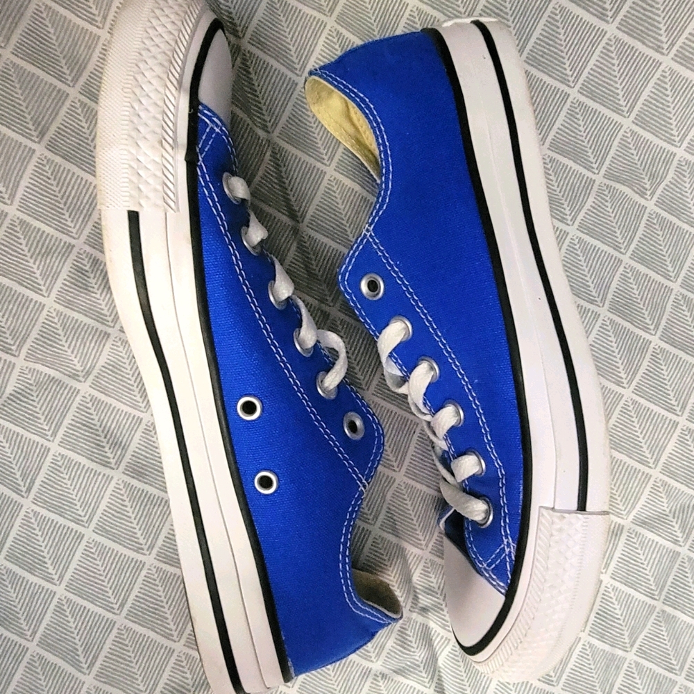 Blue Converse